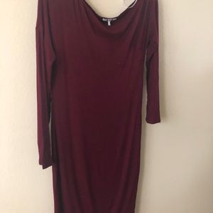 Wine dress